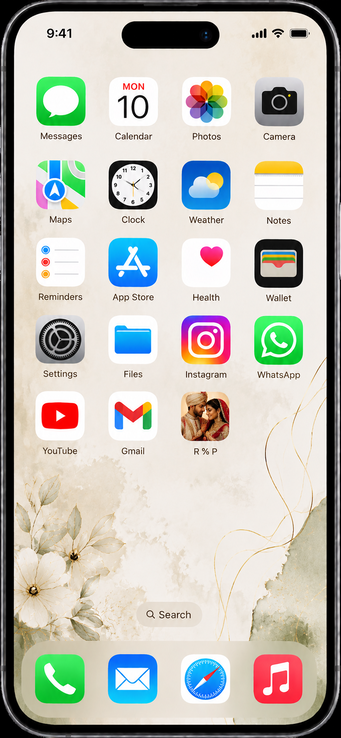 Personalized Client App Mobile Screen View