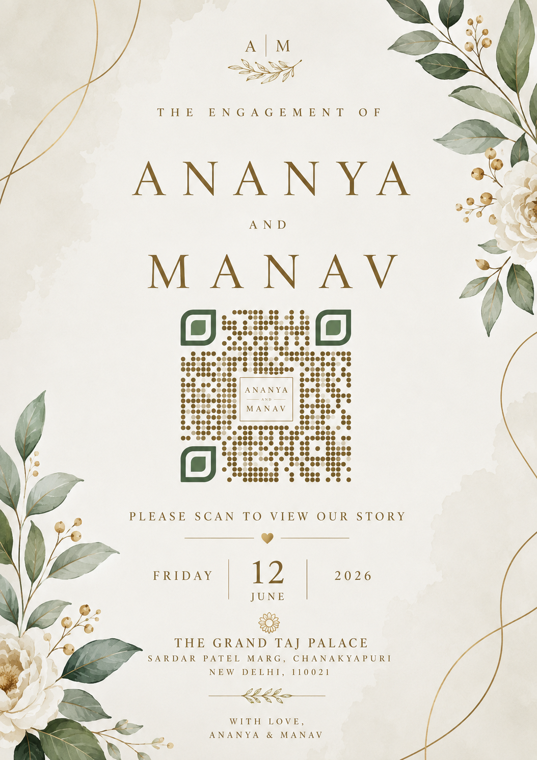 Scan QR Standee Image