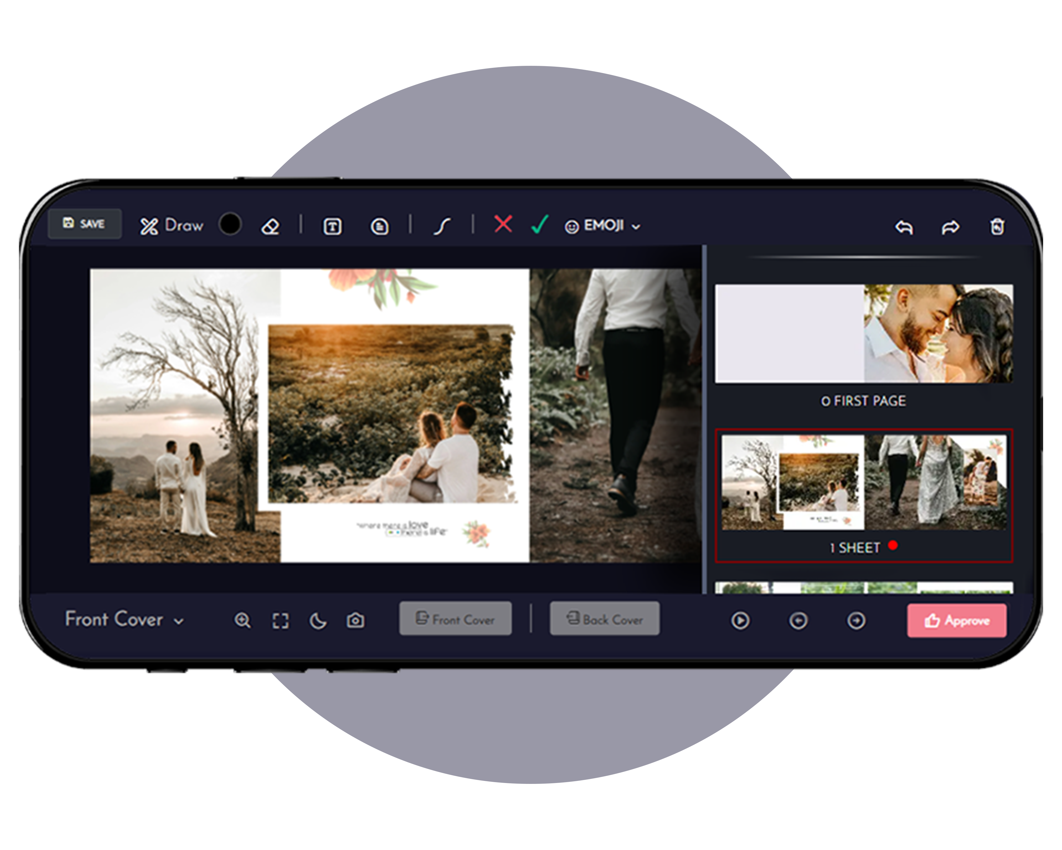 Thumbnail View Navigation - Jump to Any Page in E-Album