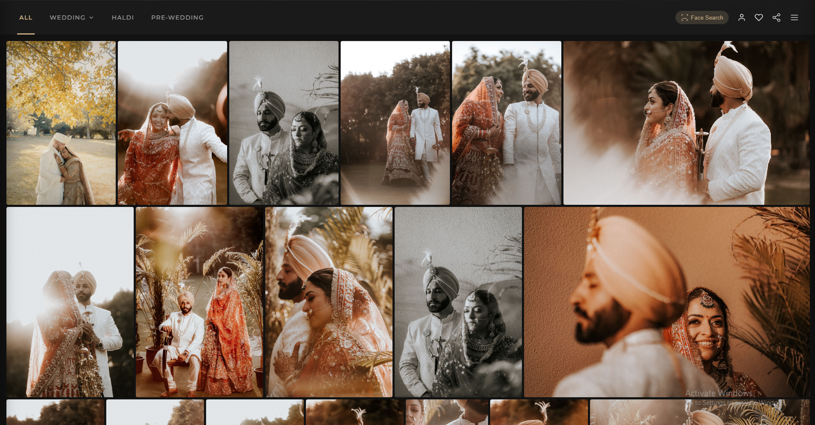 AI Face Recognition Gallery Demo