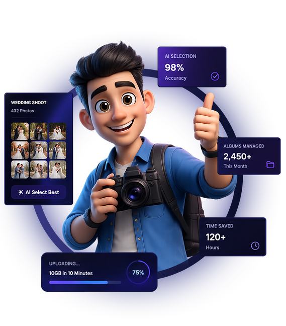 AiFotonex Photo Selection & Studio Management