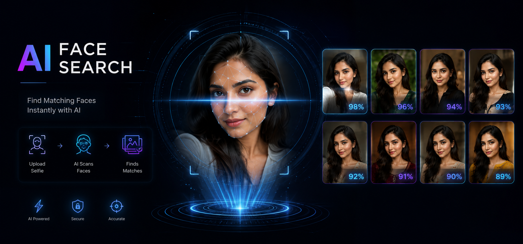 AI Face Recognition Search