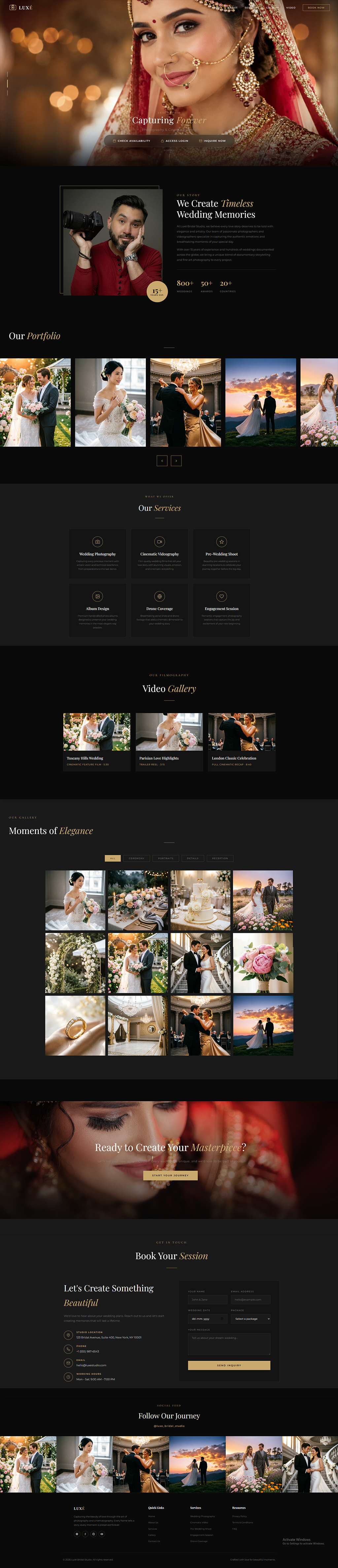 Royal Wedding Theme Template